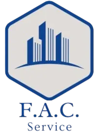 Logo F.A.C Service - Abbruch, Schadstoffsanierung, Baureinigung und Gebäudereinigung